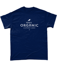 Load image into Gallery viewer, T-Shirt - Allotment Junkie - '100% ORGANIC' - Branded: Unisex Coloured Tee - Gildan Heavy Cotton
