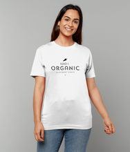 Load image into Gallery viewer, T-Shirt - Allotment Junkie - '100% ORGANIC' - Branded: Unisex Tee - Gildan Heavy Cotton
