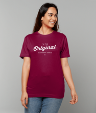 Load image into Gallery viewer, T-Shirt - Allotment Junkie - 'I'm the Original' - Branded: Unisex Coloured Tee - Gildan Heavy Cotton
