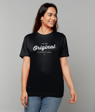 Load image into Gallery viewer, T-Shirt - Allotment Junkie - 'I'm the Original' - Branded: Unisex Coloured Tee - Gildan Heavy Cotton
