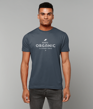 Load image into Gallery viewer, T-Shirt - Allotment Junkie - '100% ORGANIC' - Branded: Unisex Coloured Tee - Gildan Heavy Cotton
