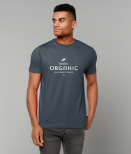 Load image into Gallery viewer, T-Shirt - Allotment Junkie - '100% ORGANIC' - Branded: Unisex Coloured Tee - Gildan Heavy Cotton

